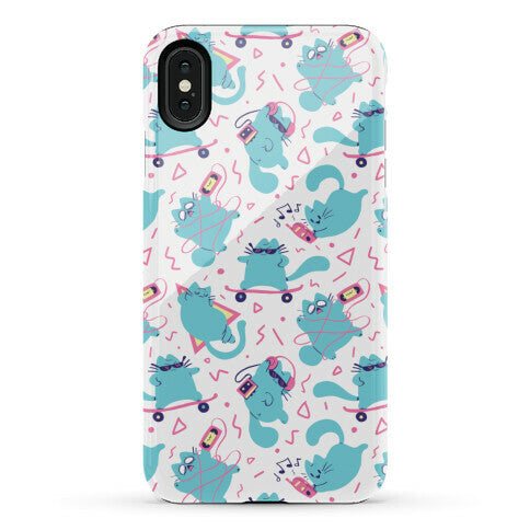 90's Cats Pattern Phone Case